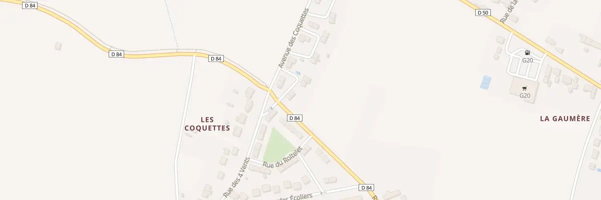 Plan du 25 Av des Coquettes à Saint-Branchs