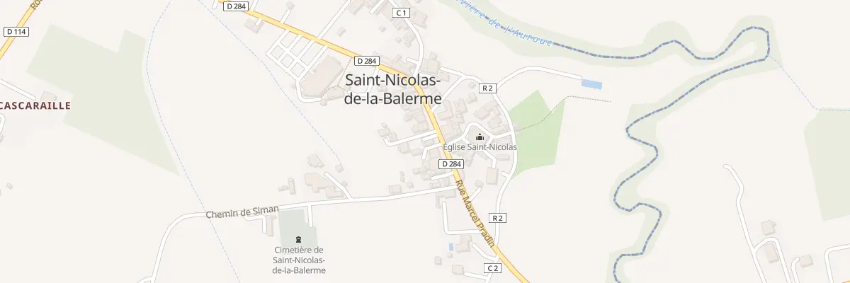 Plan du 29 Rue Marcel Pradin à Saint-Nicolas-de-la-Balerme