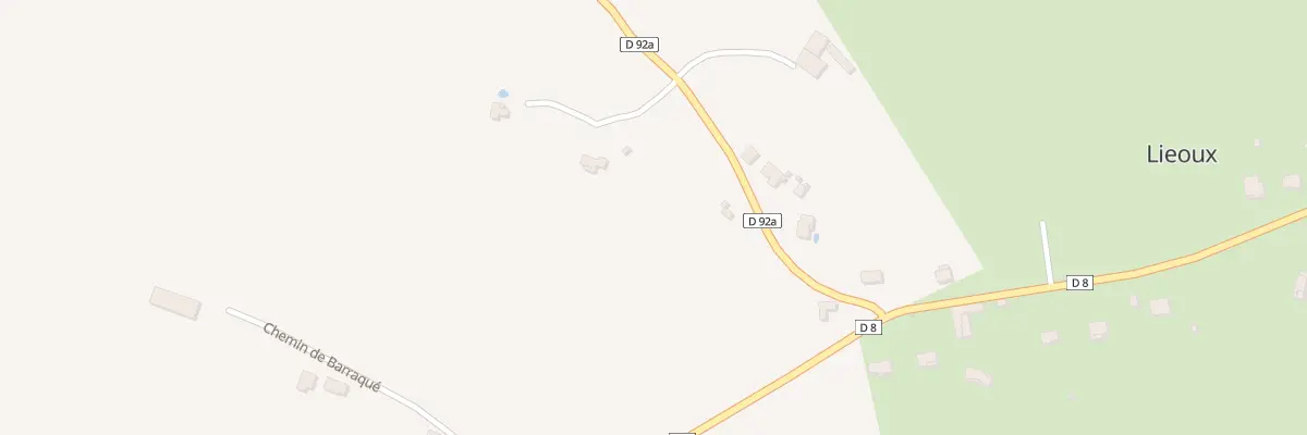 Plan du 139 Rte de Saux et Pomarede à Lieoux