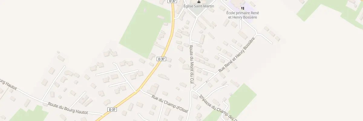 Plan du 137 Rue des Ecoles à Touffreville-la-Corbeline