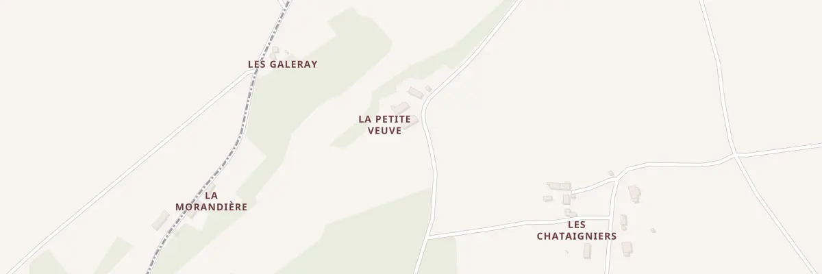 Plan du 214 La Petite Veuve à Ternay