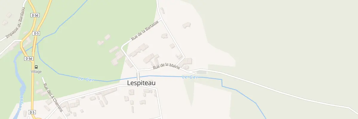 Plan du 2 Cap de la Vielle à Lespiteau