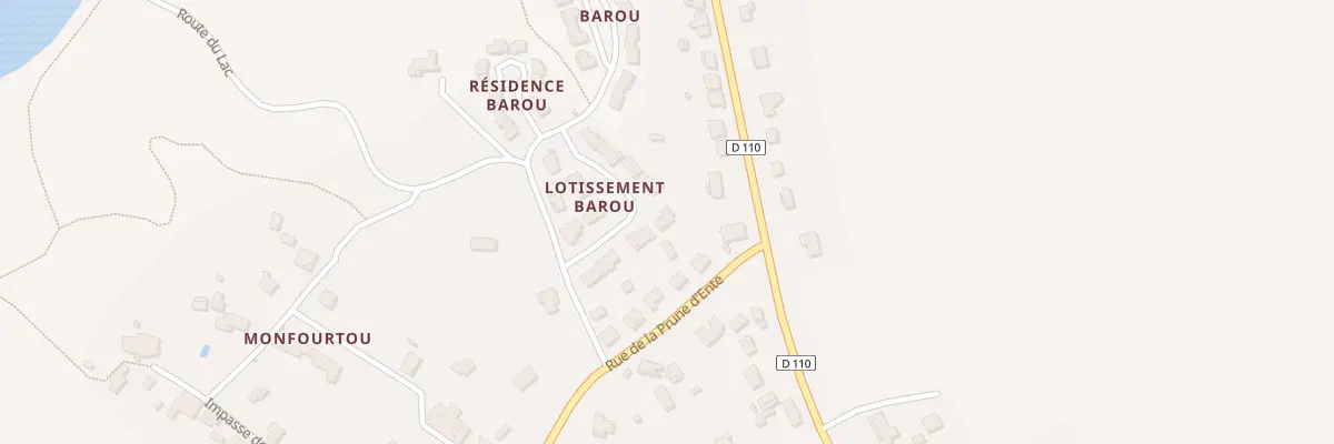 Plan du 8 Rue des Coquelicots à Laroque-Timbaut