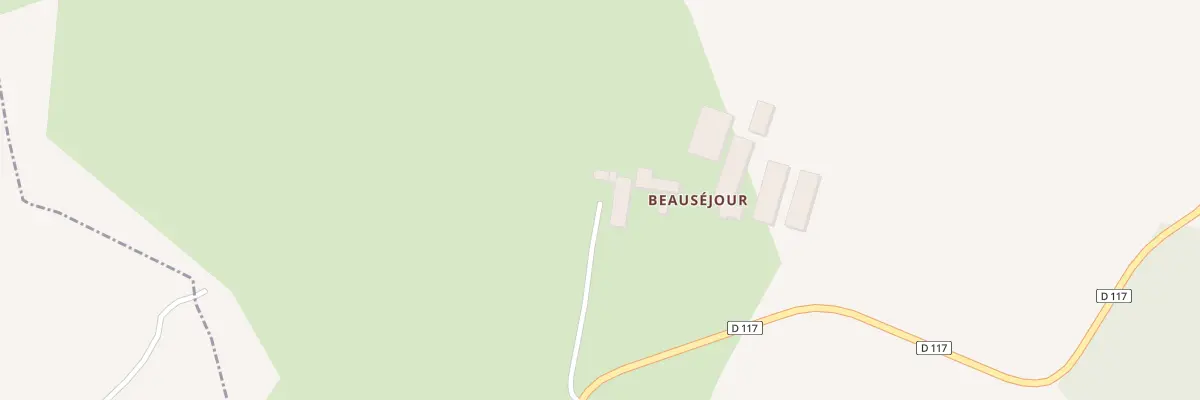Plan du 2 Beausejour à Saint-Mathieu