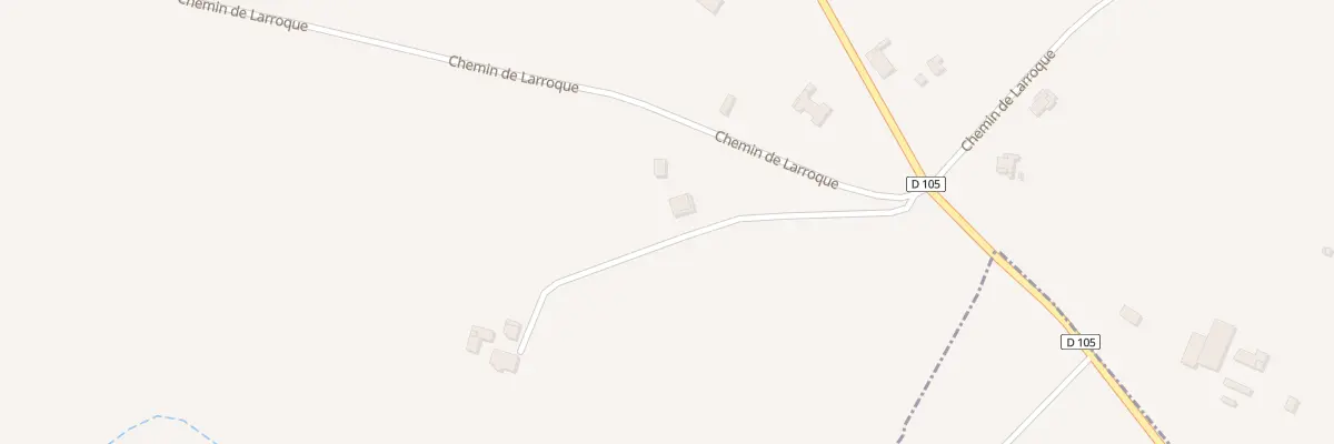 Plan du 1504 Che de Larroque à Puycasquier