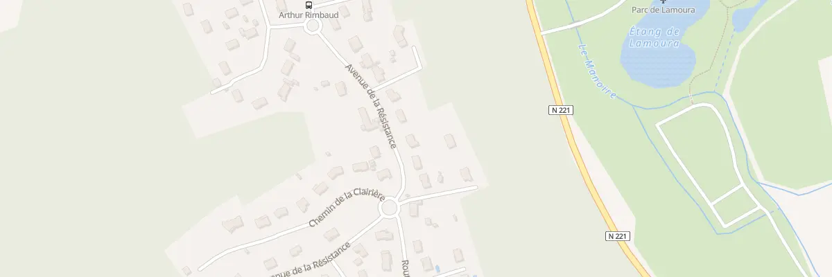 Plan du 28 Av de la Résistance à Boulazac Isle Manoire