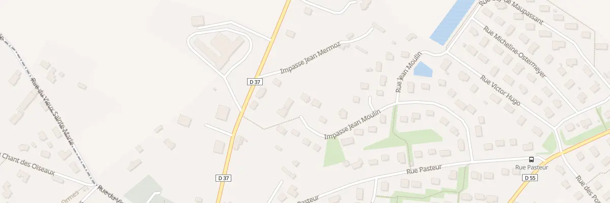 Plan du 14 Imp Jean Moulin à Sainte-Marie-des-Champs