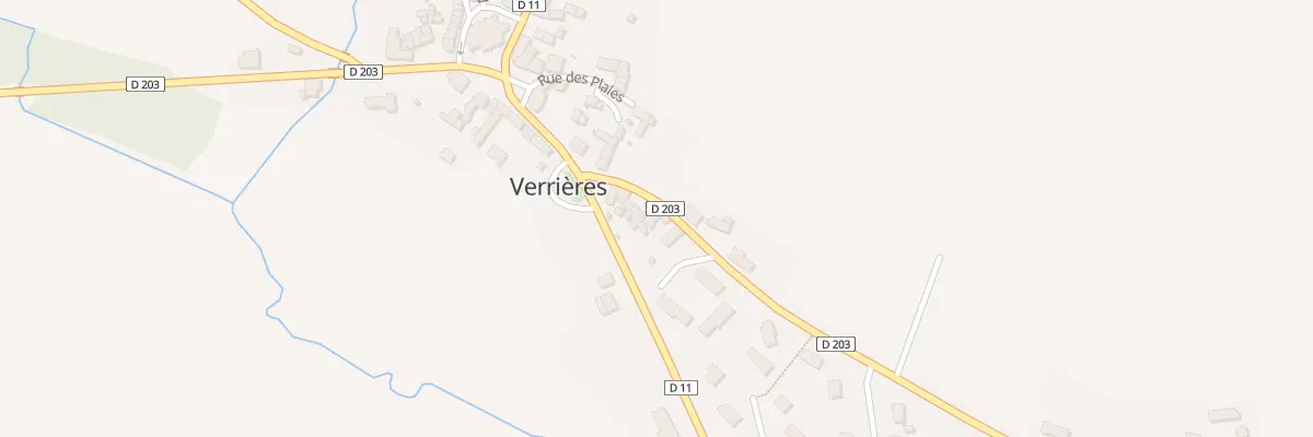 Plan du 21 Rue de la Croix St Marc à Verrières