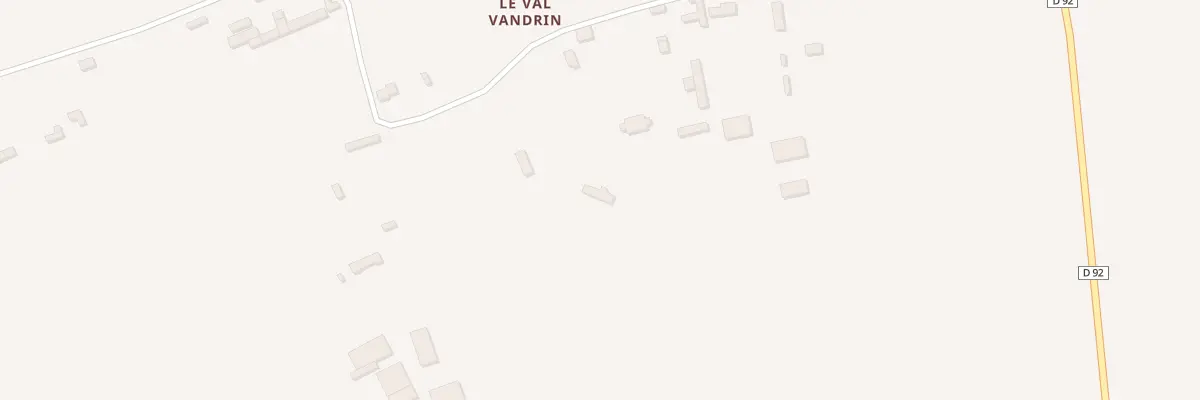 Plan du 345 Le Val Vandrin à Bonneville-Aptot