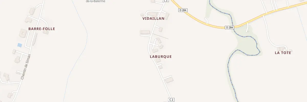 Plan du 209 Rte de Vidaillan à Saint-Nicolas-de-la-Balerme