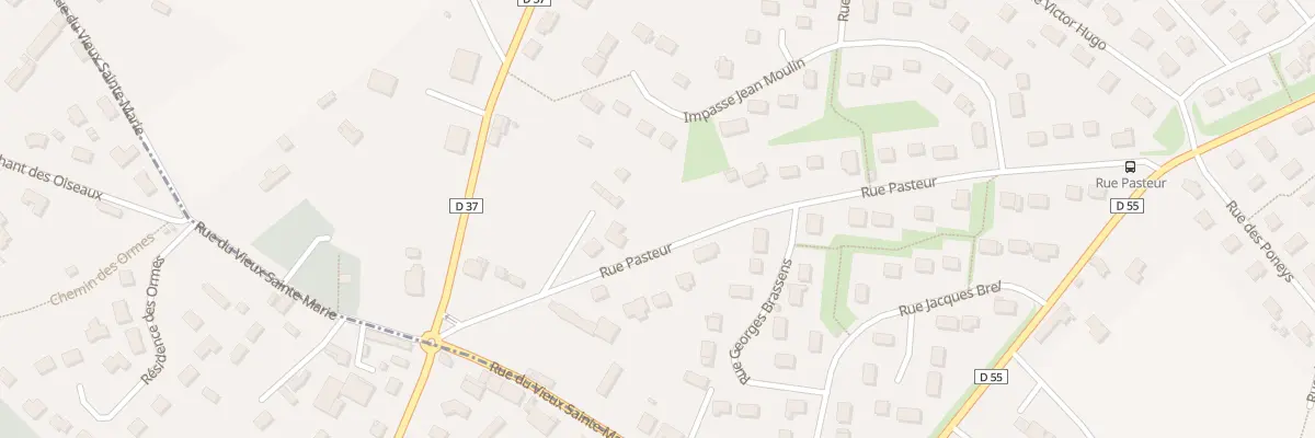 Plan du 81 Rue Pasteur à Sainte-Marie-des-Champs