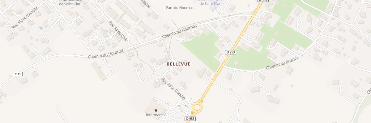 Plan du 10 Pl Simone Veil à Saint-Léonard