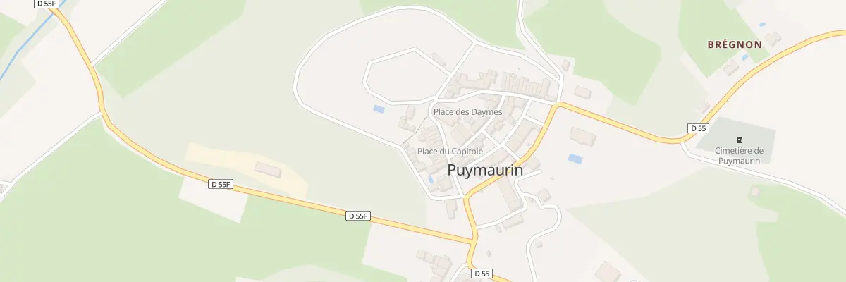 Plan du 124 Le Village à Puymaurin