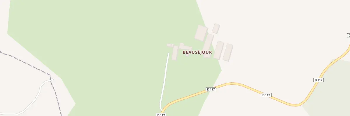 Plan du 1 Beausejour à Saint-Mathieu
