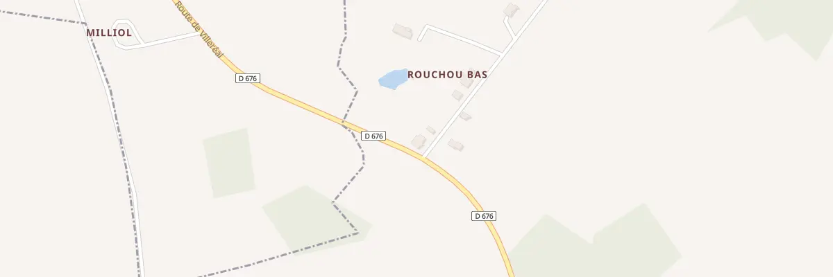 Plan du 42 Rouchou Bas à Rayet