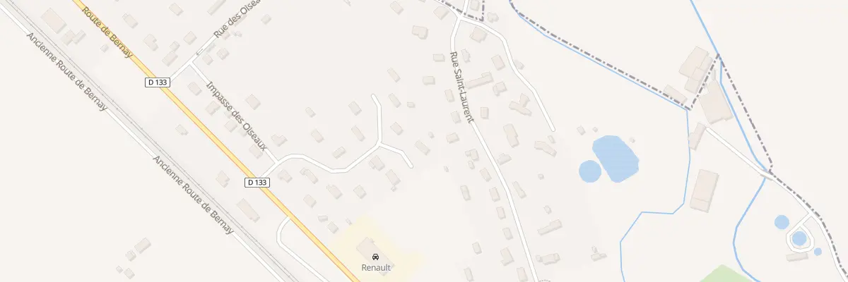Plan du 8 Clos St Laurent à Beaumont-le-Roger