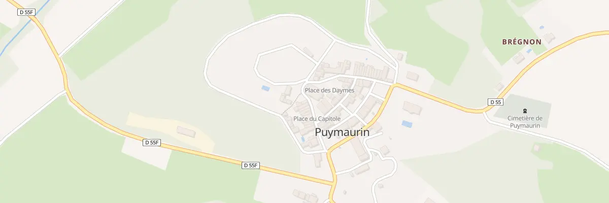 Plan du 6 Pl du Capitole à Puymaurin