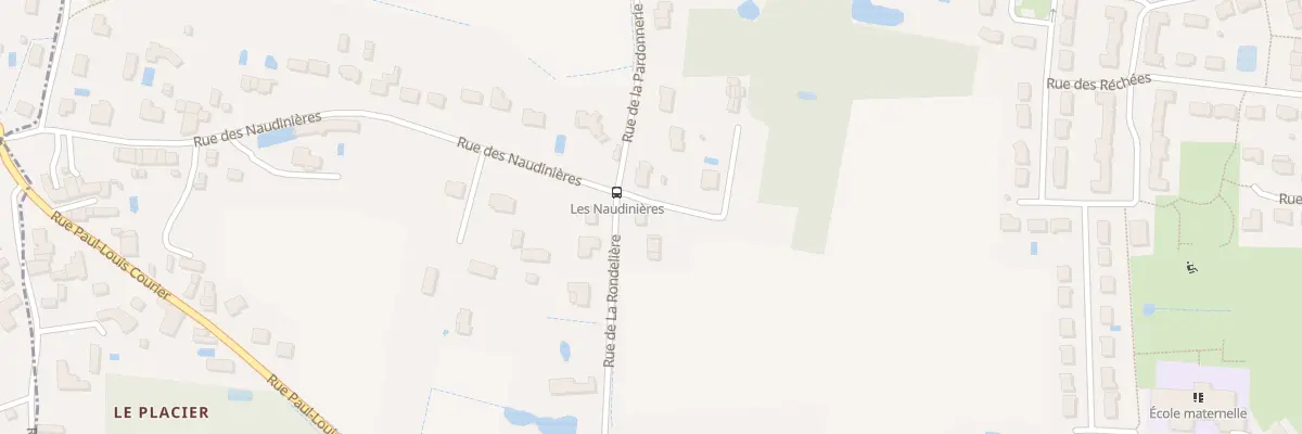 Plan du 24 Rue de la Rondelliere à Larçay
