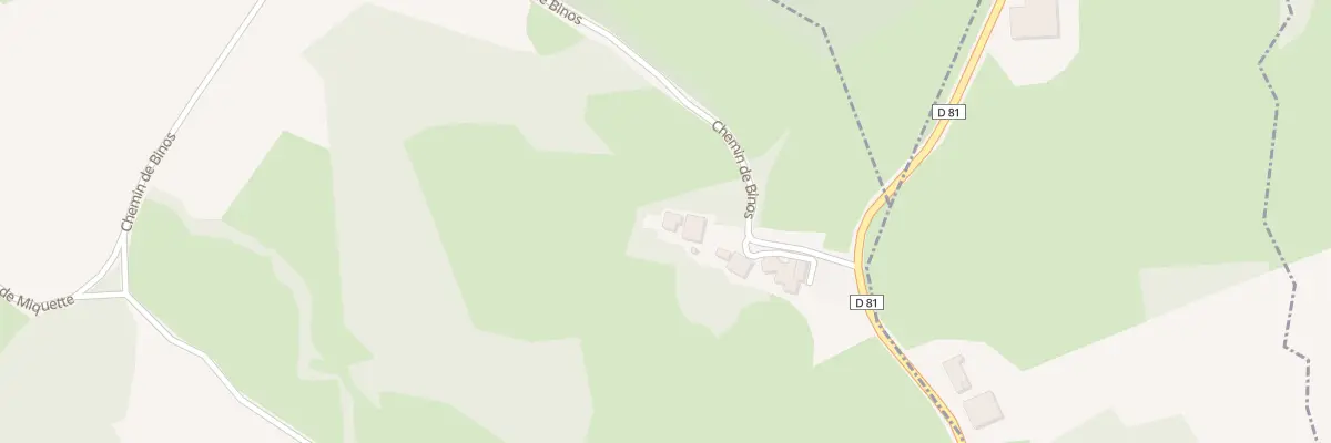 Plan du 70 Binos à Escanecrabe