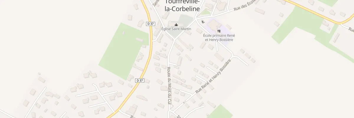 Plan du 200 Rue des Ecoles à Touffreville-la-Corbeline
