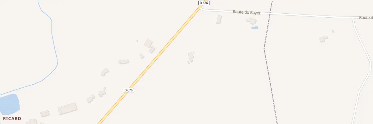 Plan du 82 Caillaudier à Rives