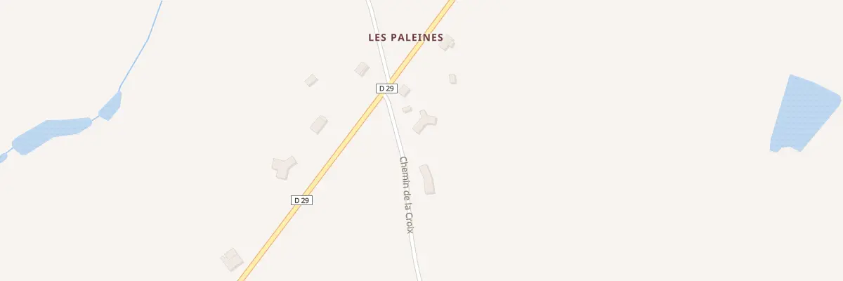 Plan du 5353 Les Paleines à Chabrac