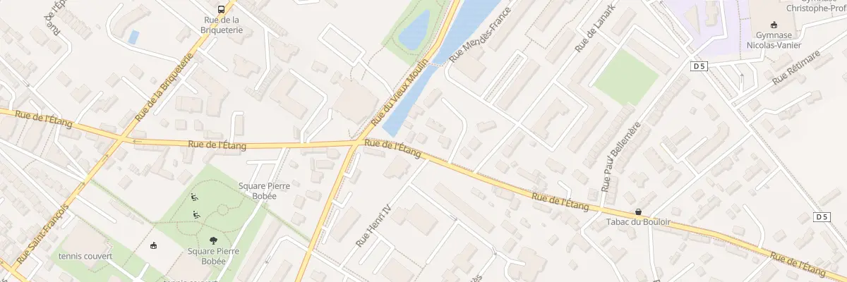 Plan du 57B Rue de l’Etang à Yvetot