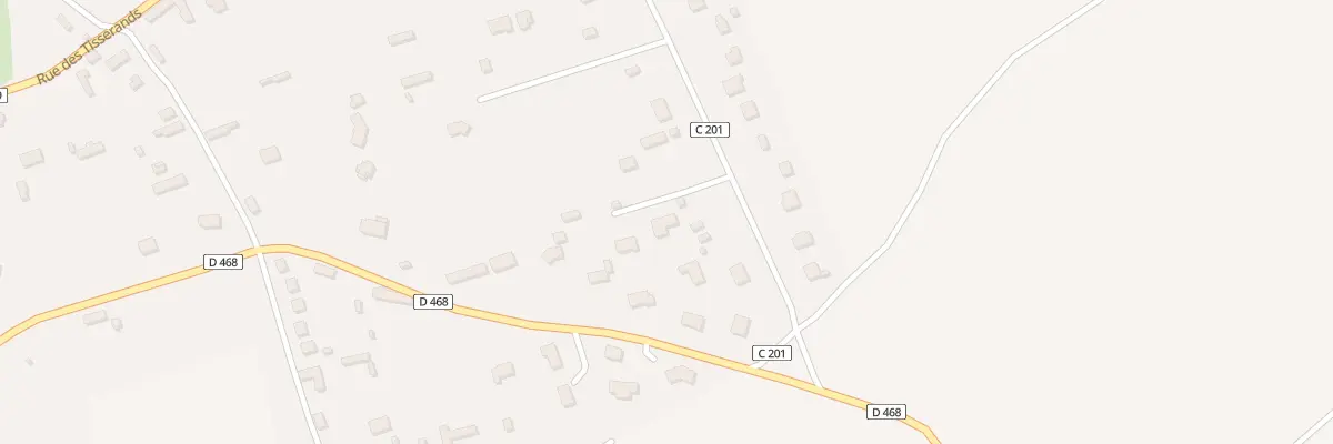 Plan du 801 Rue de la Pierre Blanche à Gueutteville-les-Grès