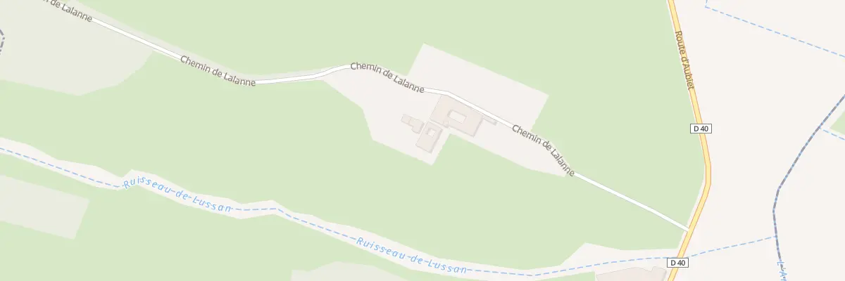 Plan du 5051 A Lalanne à Marsan
