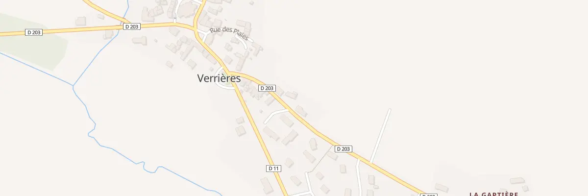 Plan du 18 Rue de la Croix St Marc à Verrières