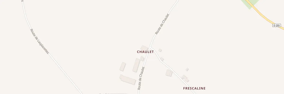 Plan du 355 Rte de Chaulet à Saint-Étienne-de-Villeréal