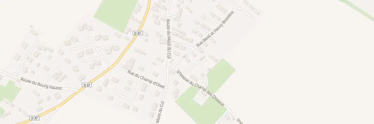 Plan du 321 Che Rene et Henry Bossiere à Touffreville-la-Corbeline
