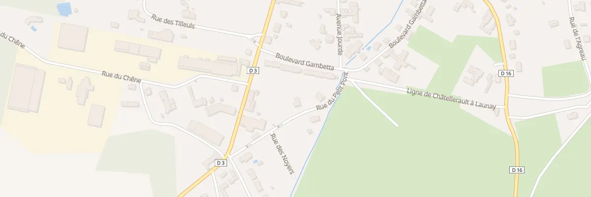 Plan du 8 Rue du Petit Pont à Pleumartin