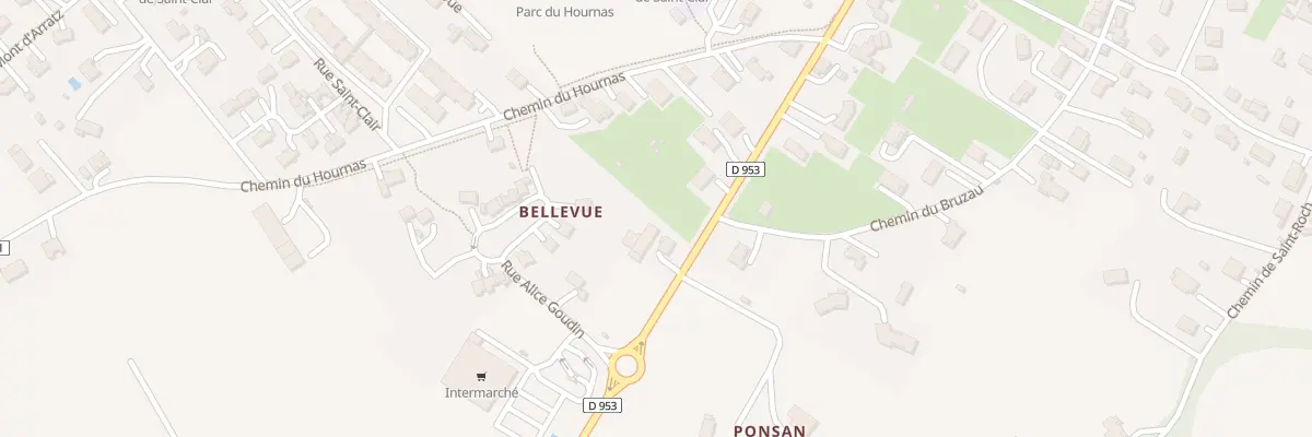 Plan du 18 Av de Gascogne à Saint-Clar