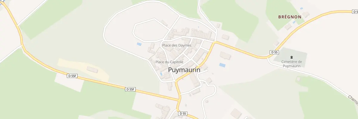 Plan du 167 Le Village à Puymaurin