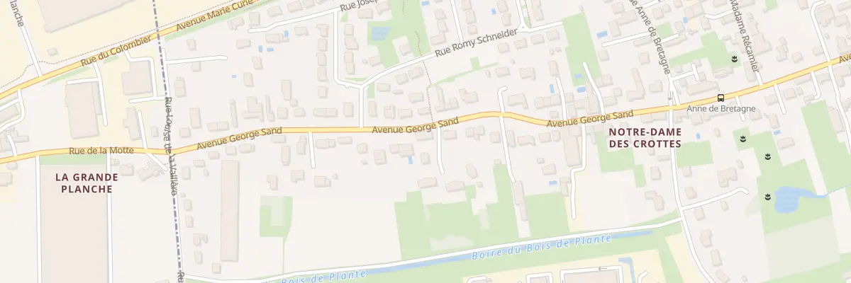 Plan du 34 Av George Sand à La Ville-aux-Dames