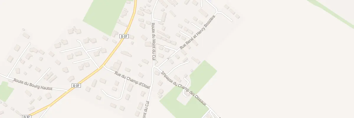 Plan du 301 Che Rene et Henry Bossiere à Touffreville-la-Corbeline