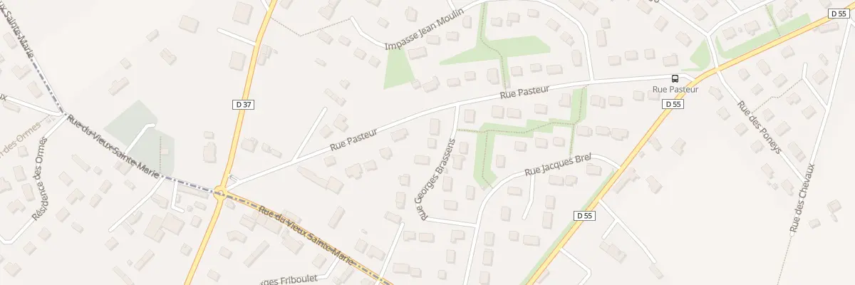 Plan du 4 Rue Georges Brassens à Sainte-Marie-des-Champs