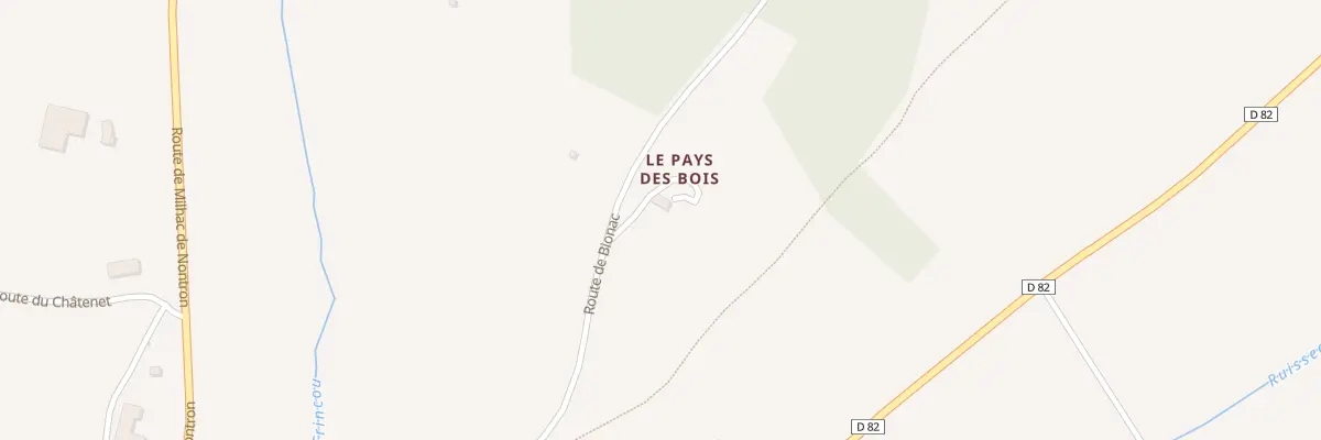 Plan du 167A Le Pays des Bois à Villars
