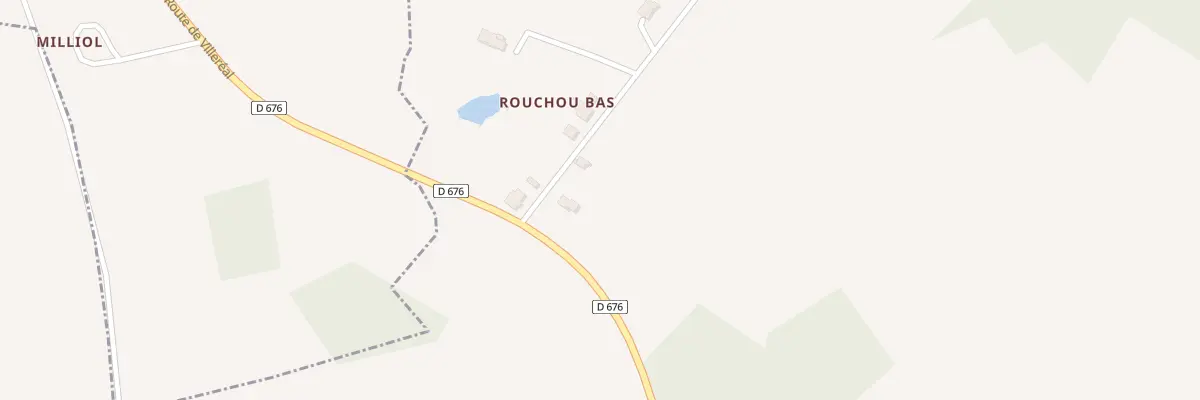 Plan du 92 Bois de Bariat à Rayet