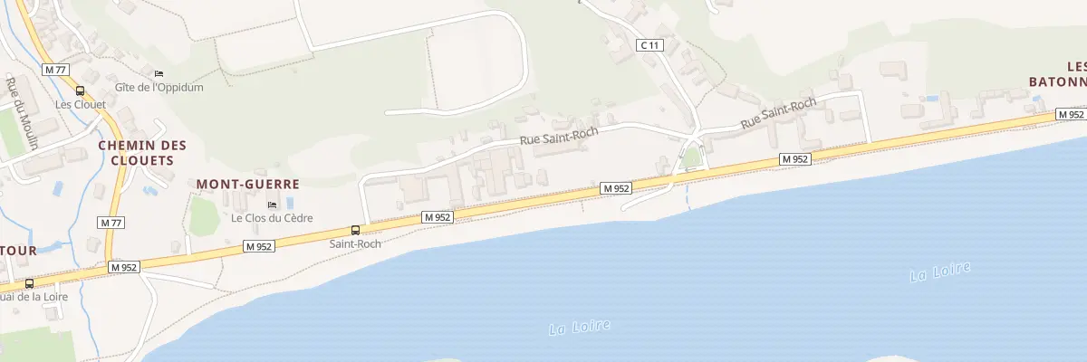 Plan du 70 Quai de la Loire à Rochecorbon
