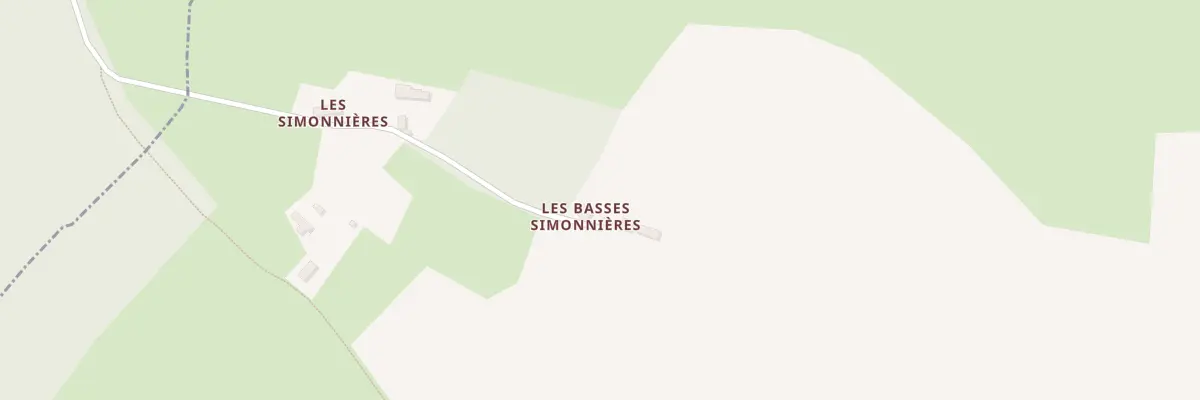 Plan du 5179 Les Basses Simonnieres à Gréez-sur-Roc