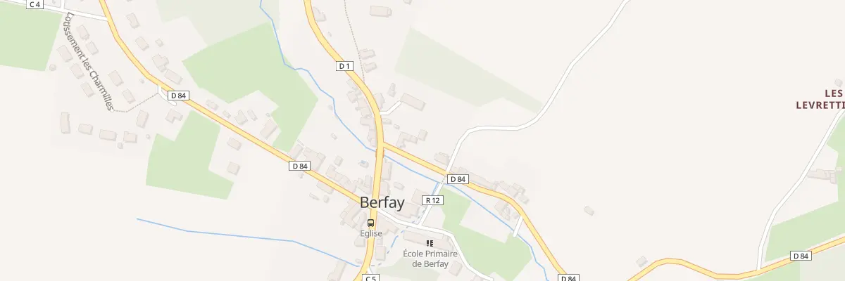 Plan du 11 Rue Principale à Berfay