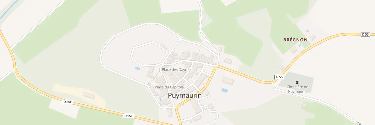 Plan du 161 Le Village à Puymaurin
