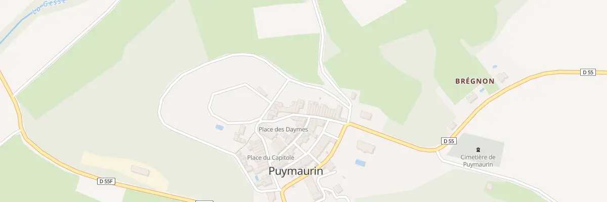 Plan du 190 Le Village à Puymaurin