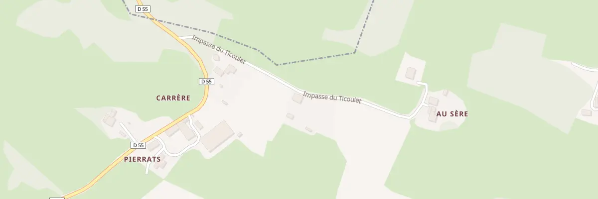 Plan du 12 Pierrats à Montesquieu-Guittaut