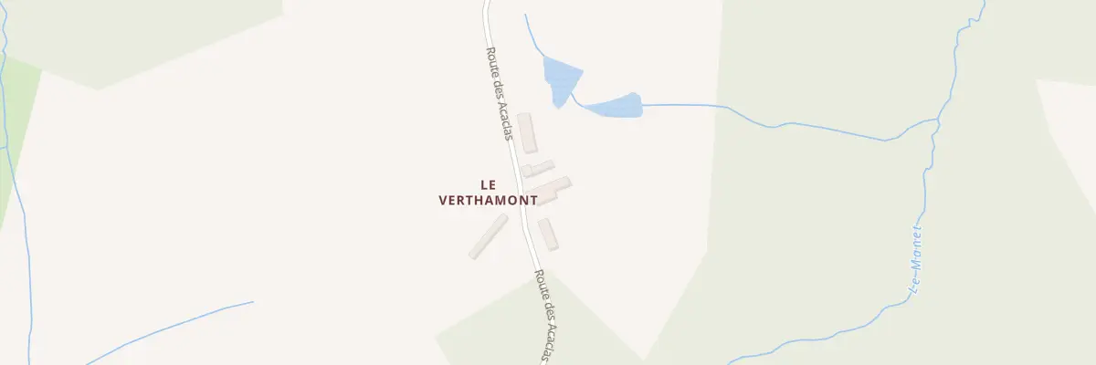 Plan du 107 Le Verthamont à Champs-Romain