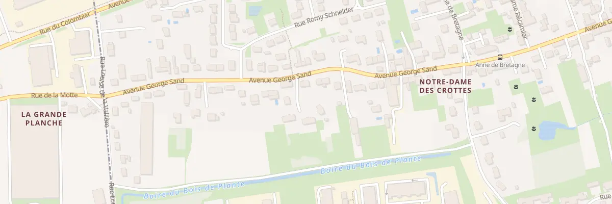 Plan du 36 Av George Sand à La Ville-aux-Dames
