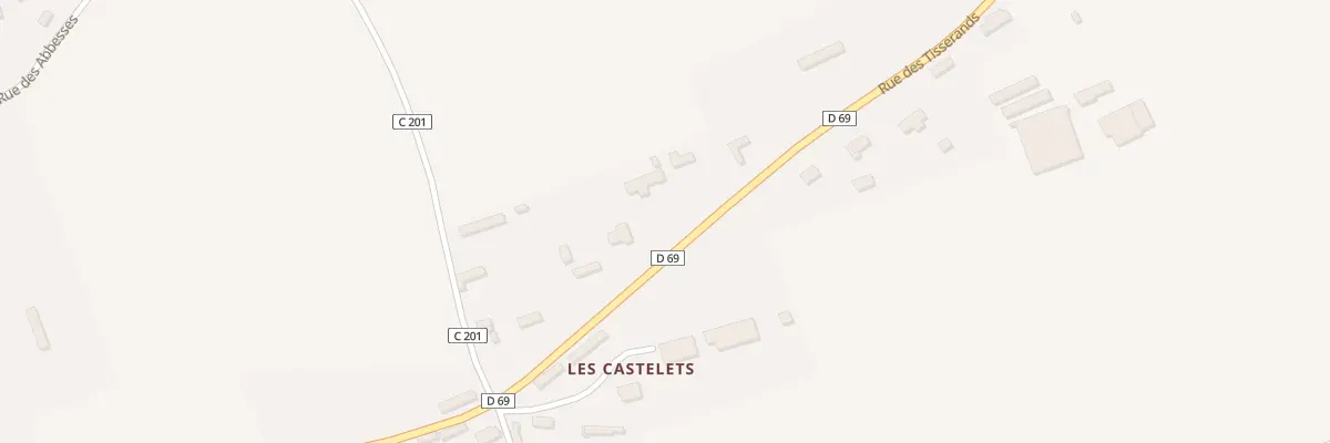 Plan du 1013 Rue des Tisserands à Gueutteville-les-Grès