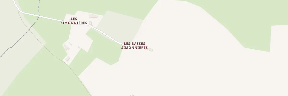 Plan du 5504 Les Basses Simonnieres à Gréez-sur-Roc